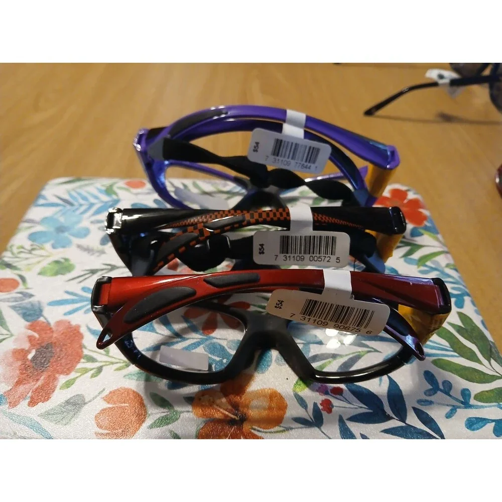 Liberty SS1000 Sport  Wrap Around Safety Glasses Lot Of 3